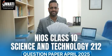 NIOS Class 10 Science and Technology 212 Question Paper April 2025