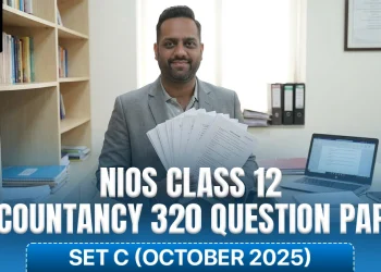NIOS Class 12 Accountancy 320 Question Paper