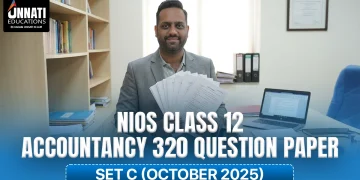 NIOS Class 12 Accountancy 320 Question Paper