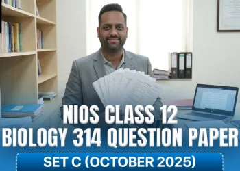 NIOS Class 12 Biology 314 Question Paper