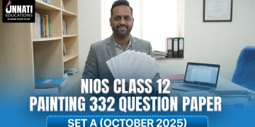 NIOS Class 12 Painting 332 Question Paper October 2025
