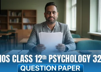 NIOS Class 12 Psychology 328 Question Paper