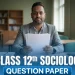 NIOS Class 12 Sociology 331 Question Paper