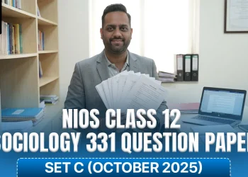 NIOS Class 12 Sociology 331 Question Paper