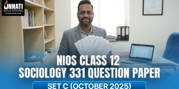 NIOS Class 12 Sociology 331 Question Paper