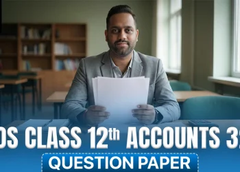 NIOS Class 12 Accounts 320 Question Paper