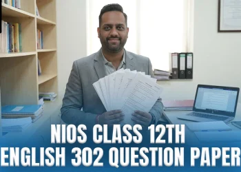 NIOS Class 12 English 302 Question Paper