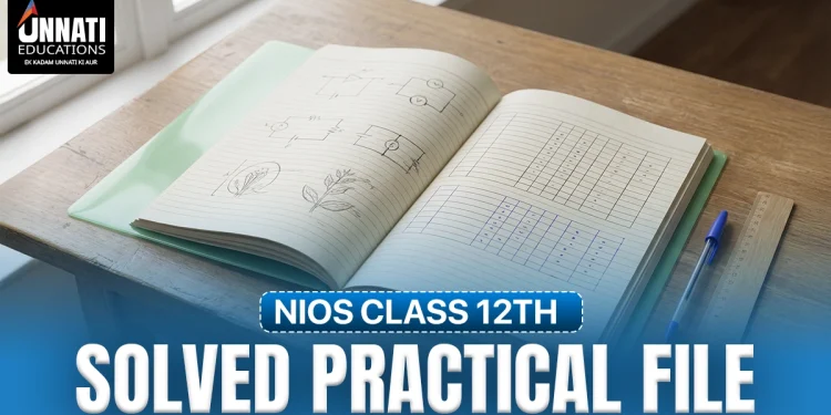 NIOS Class 12 Practical File Solved