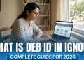 What is DEB ID in IGNOU
